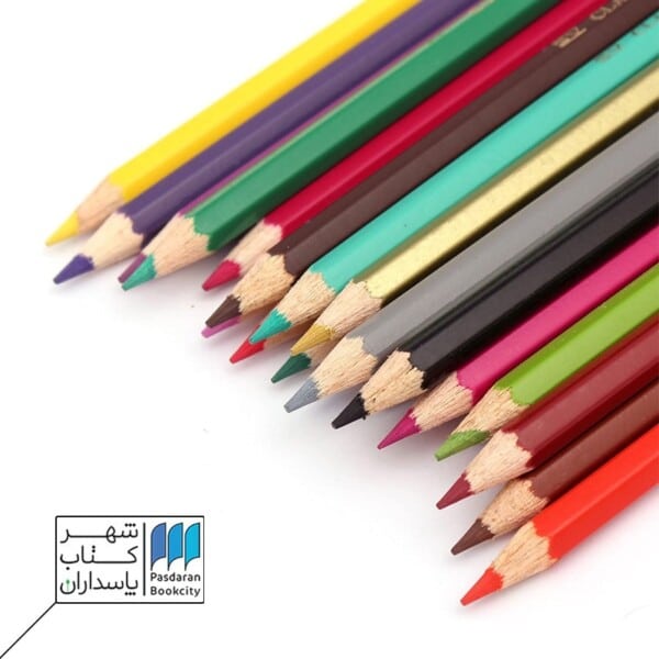 مداد رنگی ۲۴ رنگ جعبه فلزی ۱۶۱۱۵۸۴۵ کلاسیک فابر کاستل