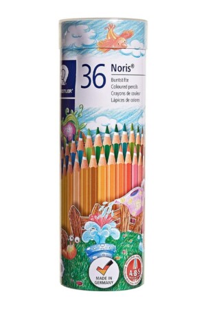 مداد رنگی استوانه ای ۳۶ رنگ  استدلر