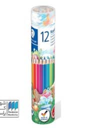 مدادرنگی ۱۲ رنگ استوانه ای قوطی نوریس استدلر