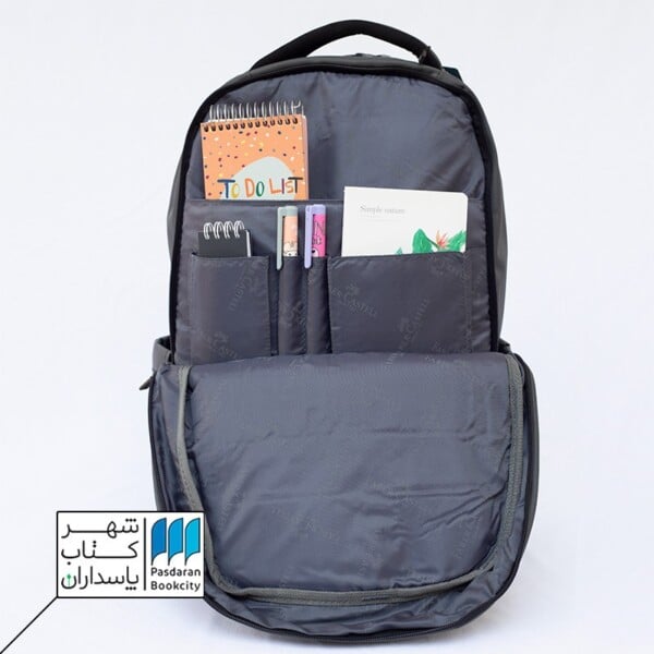 کوله پشتی دو زیپ طوسی فابر کاستل ۰۹۱۱۷۵