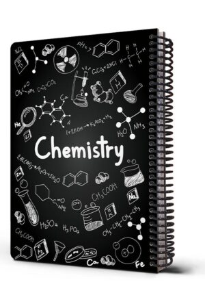 دفتر فرمول شیمی مشکی ۱۰۰ برگ ۲۴×۱۷ دات نوت