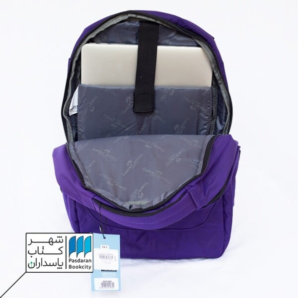کوله پشتی دو زیپ بنفش فابر کاستل ۰۹۱۲۶۹