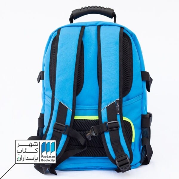 کوله پشتی دسته اسپرت آبی لاجوردی زیپ سبز فابر کاستل ۷۰۵۰۱۵