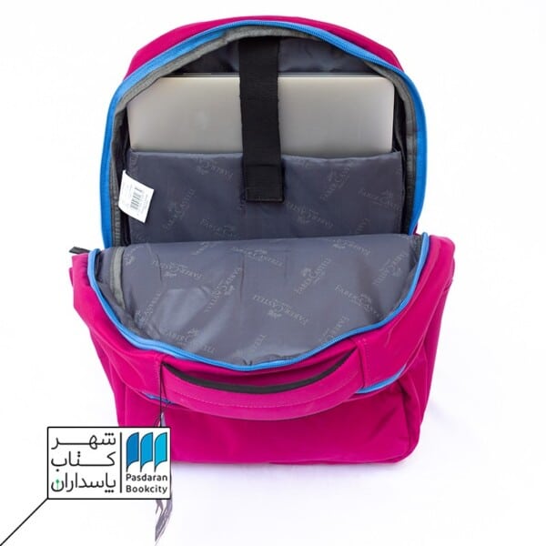 کوله پشتی دو زیپ سرخابی فابر کاستل ۰۹۱۲۶۷