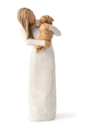 مجسمه ویلوتری adorable you golden dog willow tree ۲۸۰۳۹