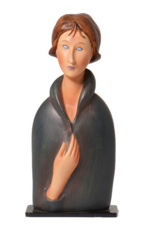 مجسمه مودیلیانی modigliani  femme aux yeux bleus mo۰۹ ۶۰۶۹