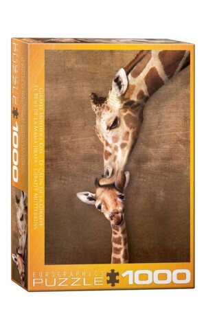 پازل Giraffe Mother s Kiss ۶۰۰۰ ۰۳۰۱ ۱۰۰۰pcs