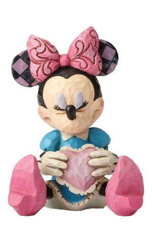 مجسمه MINNIE MOUSE WITH HEART MINI FIGURINE ۴۰۵۴۲۸۵ فیگور دیزنی مینی موس