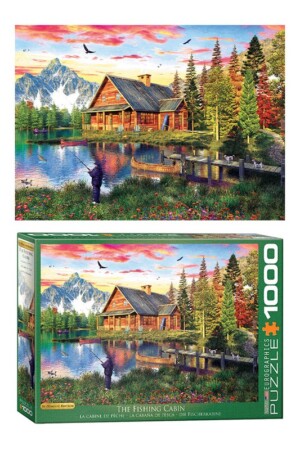 پازل the fishing cabin ۶۰۰۰ ۵۳۷۶ ۱۰۰۰PCS