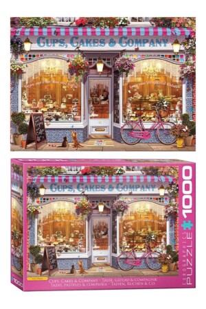 پازل cups cakes & company ۶۰۰۰ ۵۵۲۰  ۱۰۰۰pcs