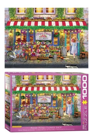 پازل Plush Petals Florist ۶۰۰۰ ۵۵۱۸ ۱۰۰۰pcs
