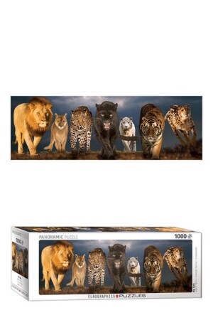 پازل Big Cats ۶۰۱۰ ۰۲۹۷ ۱۰۰۰pcs