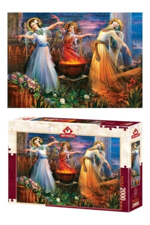 پازل water fire and soil ۲۰۰۰pcs ۵۴۷۰