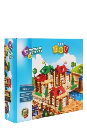 کلبه جنگلی ۹۲ قطعه با دو عروسک ۱۰۳۳