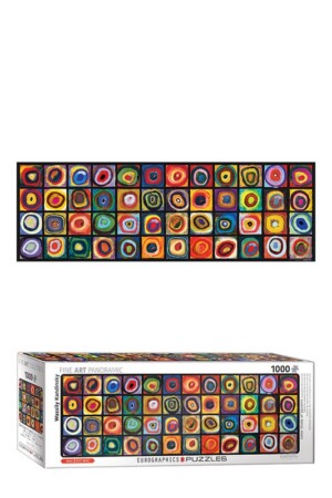 پازل Wassily Kandinsky Colour Study Squares ۶۰۰۰ ۱۳۲۳ ۱۰۰۰pcs