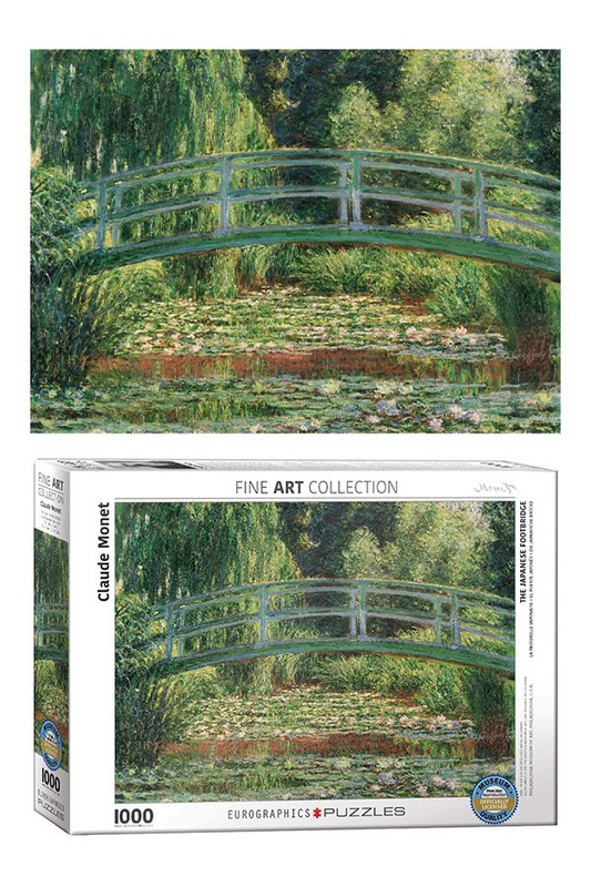 the japanese footbridge ۶۰۰۰ ۰۸۲۷ پازل ۱۰۰۰pcs