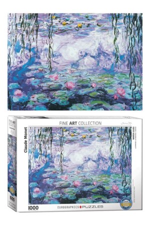 پازل Waterlilies ۶۰۰۰-۴۳۶۶ ۱۰۰۰pcs
