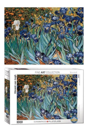 پازل Irises by vincent van gogh ۶۰۰۰ ۴۳۶۴ ۱۰۰۰pcs