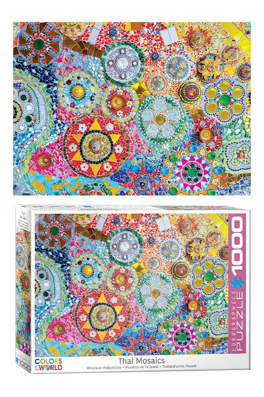 پازل Thailand Mosaic ۶۰۰۰ ۵۶۳۶ ۱۰۰۰pcs