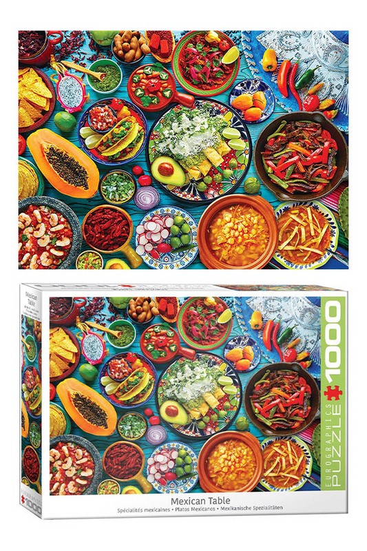 پازل Mexican Table  ۶۰۰۰ ۵۶۱۶ ۱۰۰۰pcs