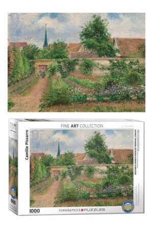 پازل Vegetable garden overcast morning eragny ۶۰۰۰ ۰۸۲۵ ۱۰۰۰pcs