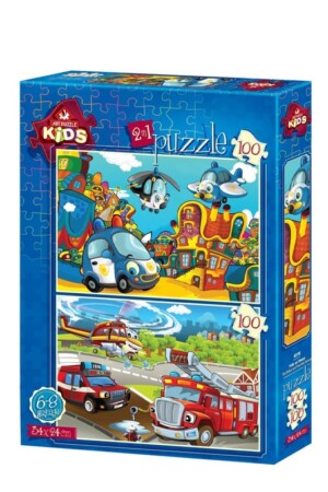 پازل the police and the fire service ۴۵۱۶ پلیس و آتش نشانی