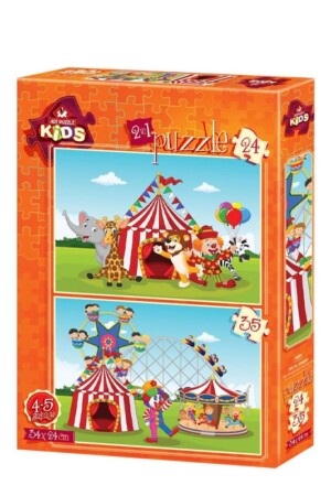 the circus and the fun ۴۴۹۱ پازل سیرک و سرگرمی