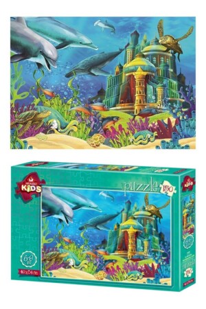 پازل The Underwater Castle ۴۵۳۳ ۱۵۰pcs