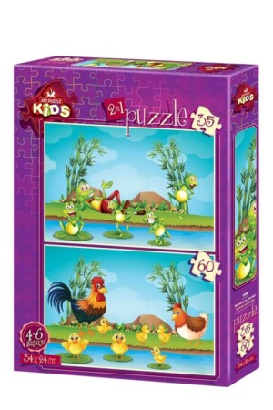 animals and babies ۴۴۹۶ پازل ۳۵ ۶۰ pcs