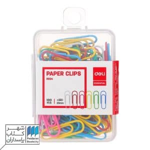 کلیپس رنگی ۰۰۲۴ deli آویزدار