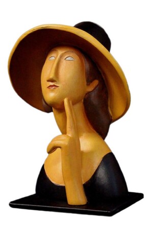 مجسمه modigliani jeanne hebuterne mo۰۳