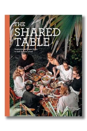 The shared Table کتاب آشپزی وگان