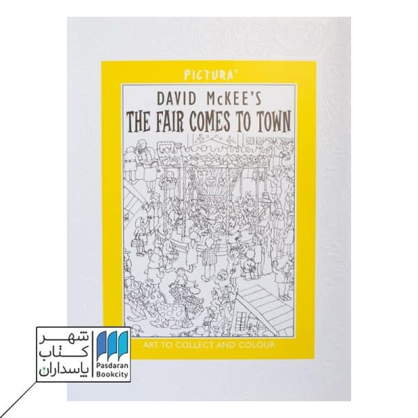 The Fair Comes to Town کتاب رنگ آمیزی