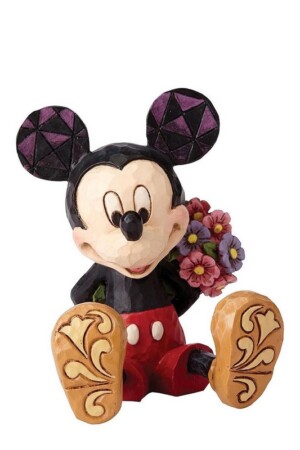 مجسمه MICKEY MOUSE WITH FLOWERS MINI FIGURINE ۴۰۵۴۲۸۴ فیگور دیزنی میکی موس