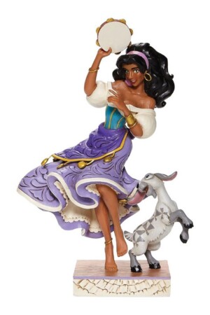 مجسمه  esmeraldaTwirling tambourine player joueuse ۶۰۰۸۰۷۱