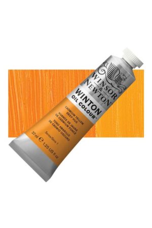رنگ روغن وینتون ۳۷ میل Cadmium Yellow Deep Hue winsor ۴۶ ۱۴۱۴۱۱۵