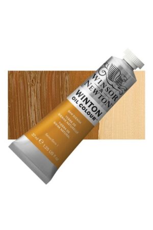 رنگ روغن وینتون ۳۷ میل Raw Sienna winsor ۳۴ ۱۴۱۴۵۵۲