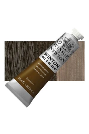 رنگ روغن وینتون ۳۷ میل Vandyke Brown winsor ۴۱ ۱۴۱۴۶۷۶