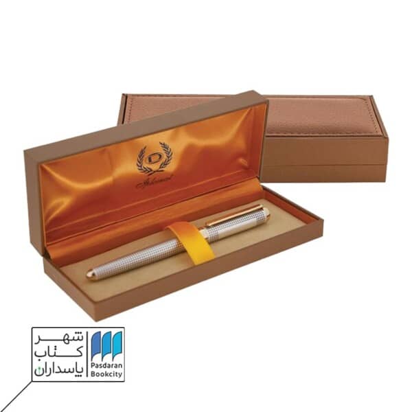 خودنویس لرد شطرنجی گیره زرد IPLOMAT LORD