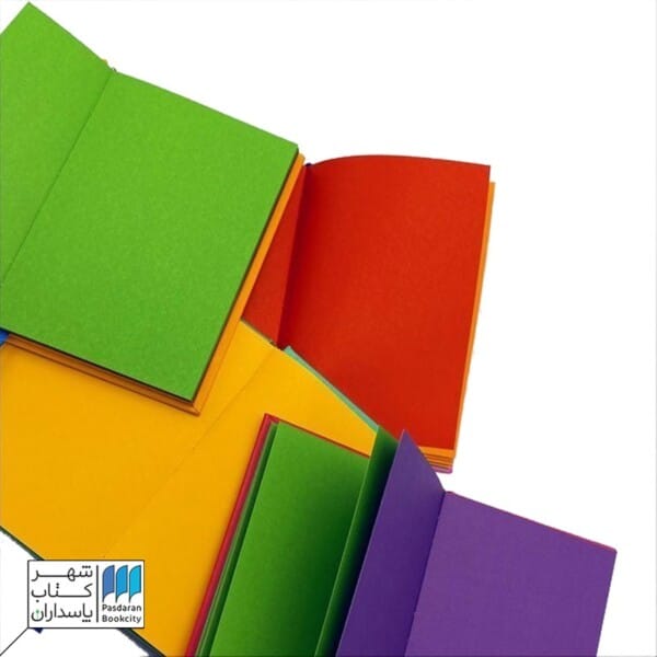 دفترچه یادداشت کاغذ رنگی توتی فروتی زرد