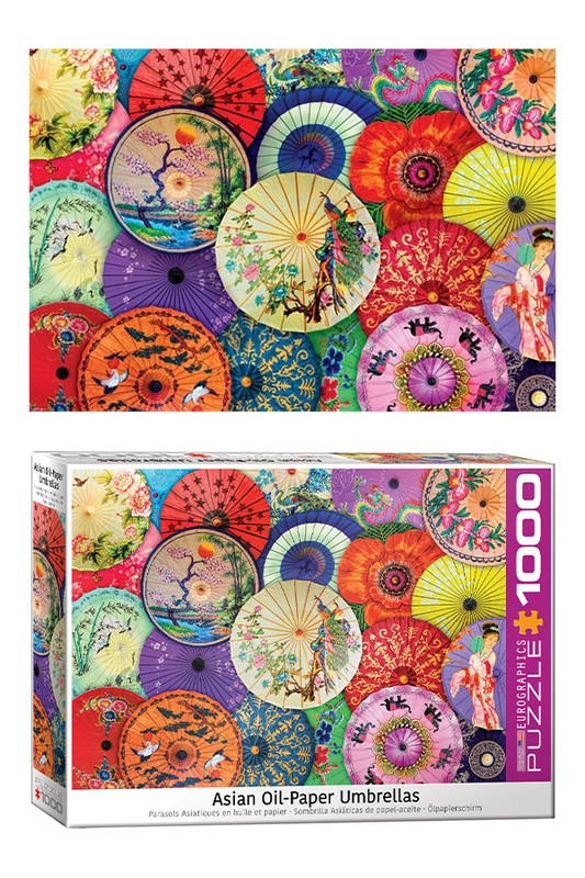 پازل asian oil paper umbrellas ۶۰۰۰ ۵۳۱۷ ۱۰۰۰pcs