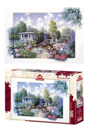 پازل Garden with Flowers ۴۲۱۱ ۵۰۰ pcs