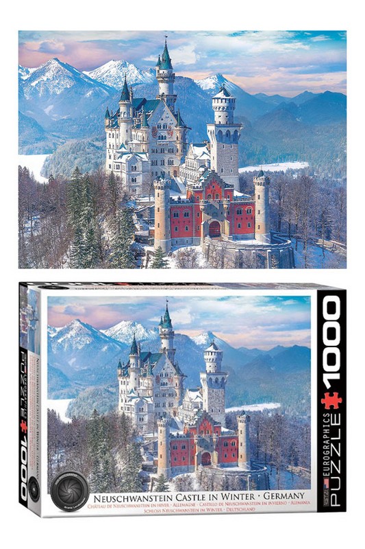 پازل neuschwanstein castle in winter ۶۰۰۰-۵۴۱۹  ۶۰۰۰ ۵۴۱۹ ۱۰۰۰PCS