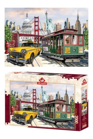 پازل usa collage ۵۴۷۳ ۲۰۰۰ pcs