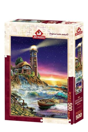 پازل sunset by the lighthouse ۴۲۱۰  ۵۰۰pcs