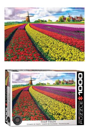 پازل Tulip Field ۱۰۰۰pcs ۶۰۰۰ ۵۳۲۶