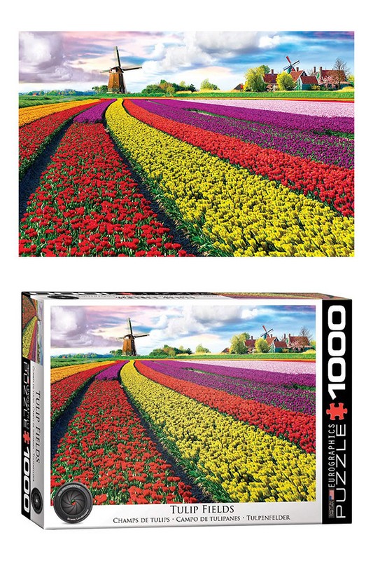 پازل Tulip Field ۱۰۰۰pcs ۶۰۰۰ ۵۳۲۶
