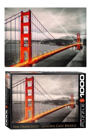 پازل Golden Gate Bridge ۶۰۰۰-۰۶۶۳ ۱۰۰۰pcs