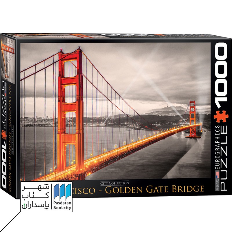 پازل Golden Gate Bridge ۶۰۰۰ ۰۶۶۳ ۱۰۰۰pcs
