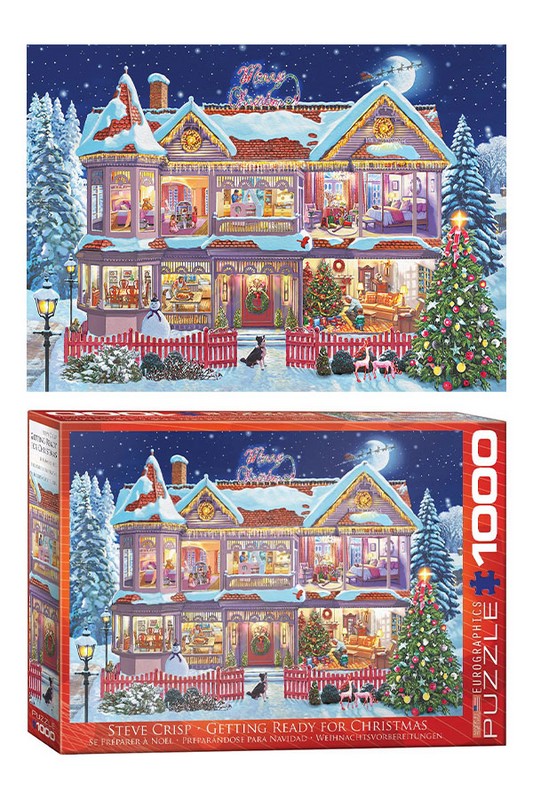 پازل Getting Ready Christmas ۶۰۰۰ ۰۹۷۳ ۱۰۰۰pcs